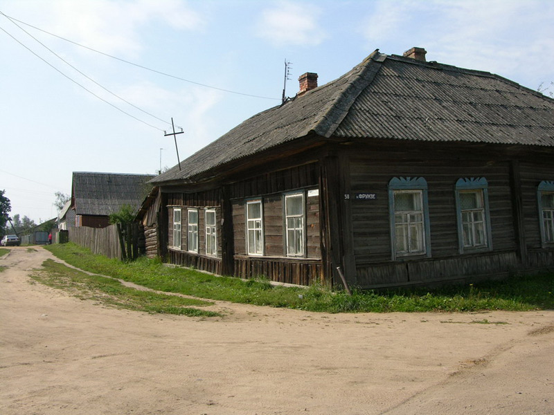 The Kozinka quarter, where the Jewish ghetto was set up. Photographer: 	Alexander Litin, 2008.