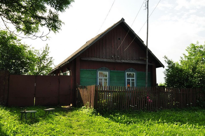 House that, before the war, belonged to Avrum Stambler, the Jewish chairman of the local kolkhoz