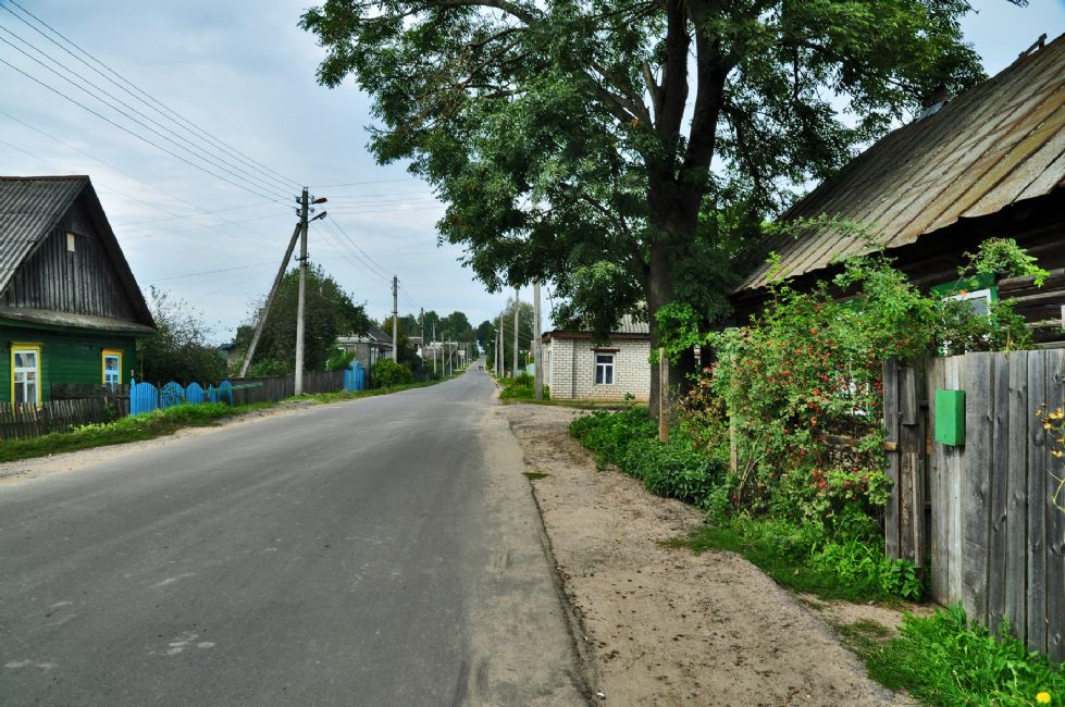 Former ghetto area in Tomashev. Photographer: 	Alexander Litin, 2010.