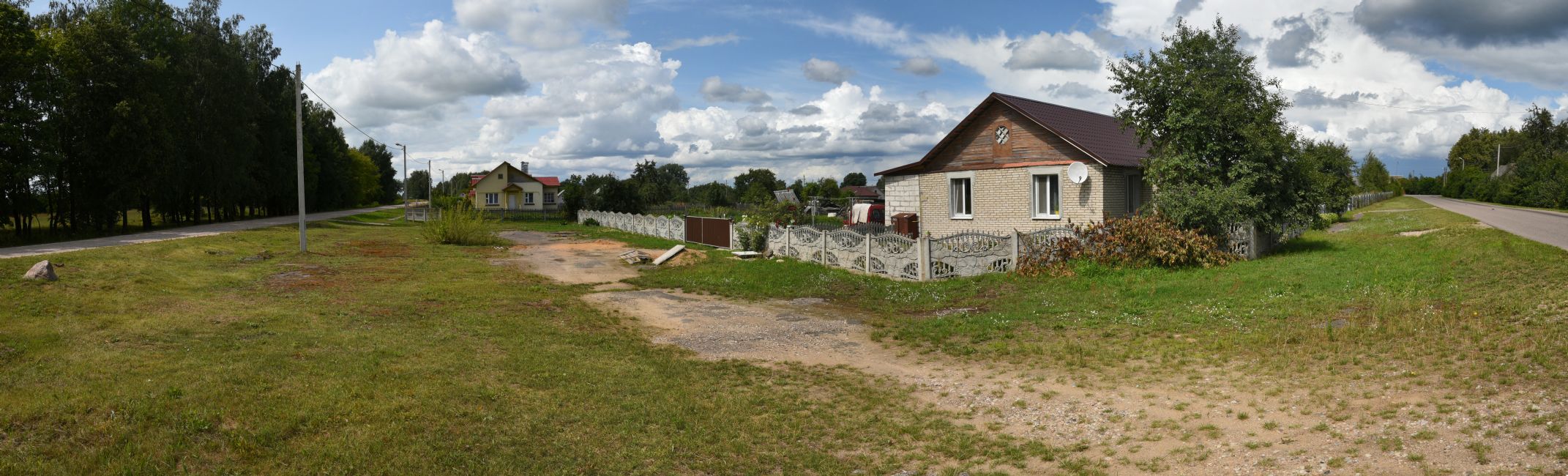 Location of Jeremicze ghetto in synagogue building, contemporary view. Photographer: 	Alexander Litin, 2019.