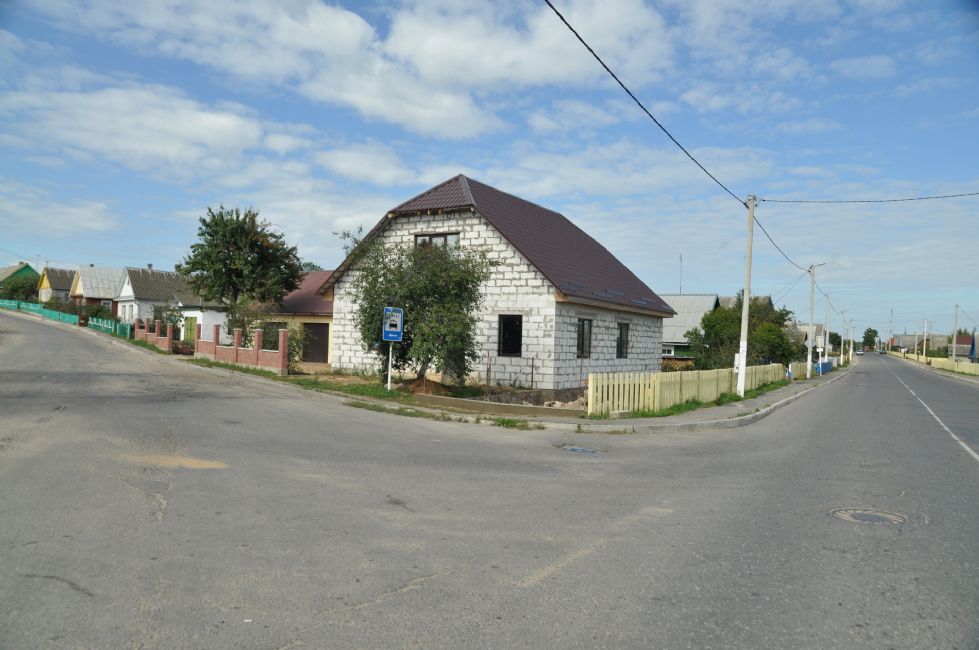 The former ghetto area in Glębokie. Photographer: 	Alexander Litin, 2014.
