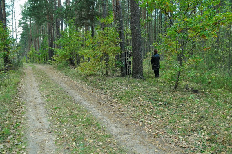 Ozerishche murder site. Photographer: 	Alexander Litin, 2009.