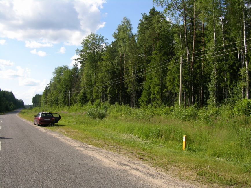 Murder site of 56 Esmony Jews. Photographer: 	Alexander Litin, 2008.