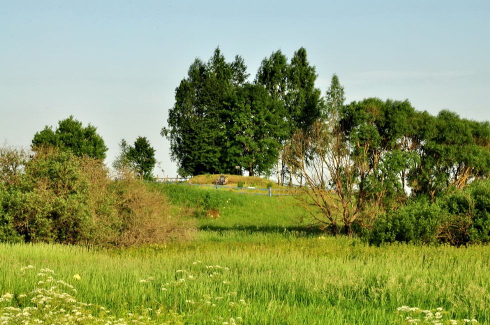 Murder site of of the Jews of Vereshchaki. Photographer: 	Alexander Litin, 2009.
