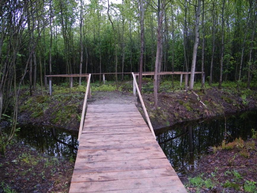 Current view of Brick Factory murder site near Chocieszów