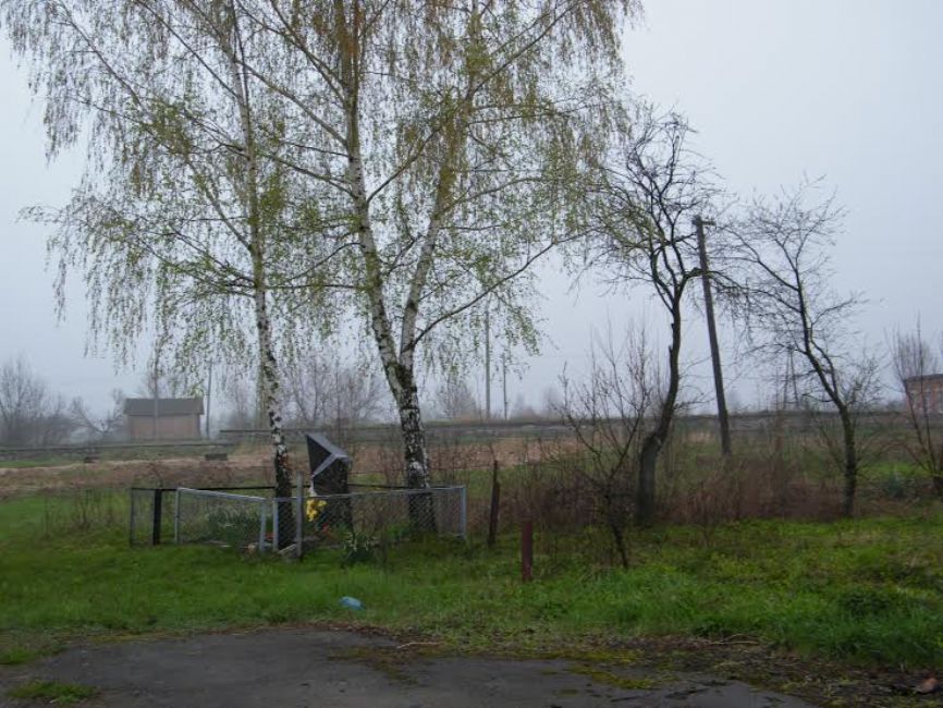 Area of the railway crossing