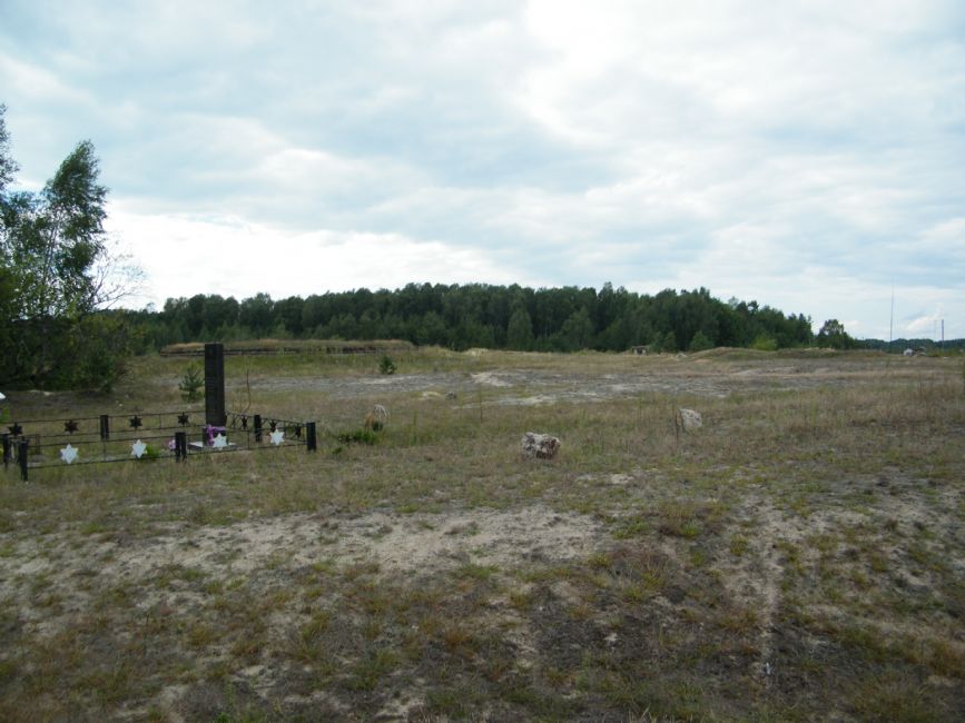 Current view of the murder site area