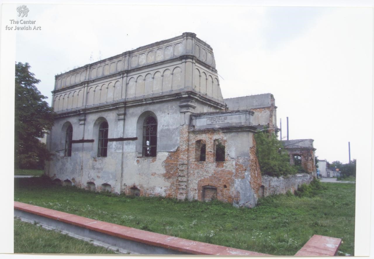 The ruins of the Old Synagogue in Brody, which was built in the 18th century
